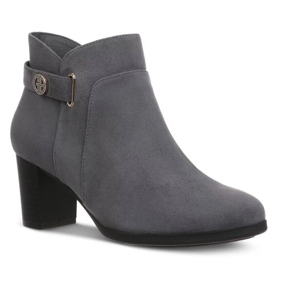 Giani Bernini Women's Artemyss Memory Foam Block Heel Dress Booties, (WIDE) - Picture 1 of 6